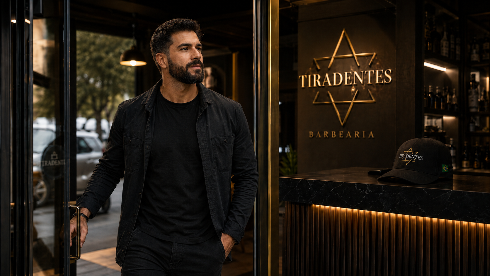 Passo 1: Visite a Barbearia com cabelo e barba por fazer