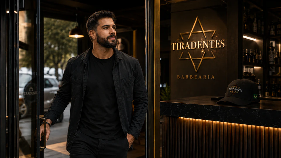 Passo 1: Visite a Barbearia com cabelo e barba por fazer